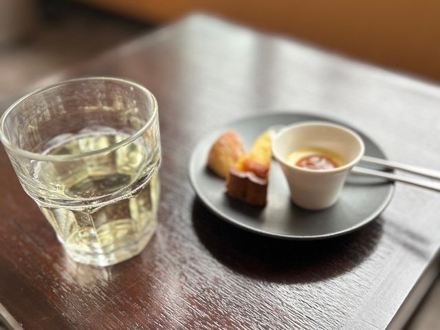 ウェルカムドリンクです!_女性のための宿 翠蝶館