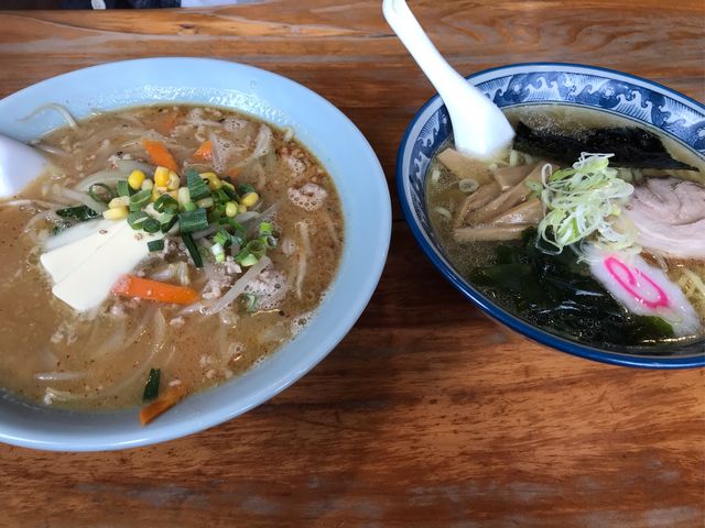行列の出来るラーメン屋です。
味噌ラーメンがおすすめ!_えちご家