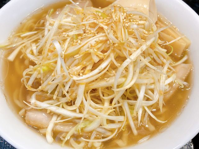 ネギトッピング_喜多方ラーメン 坂内 笹塚店