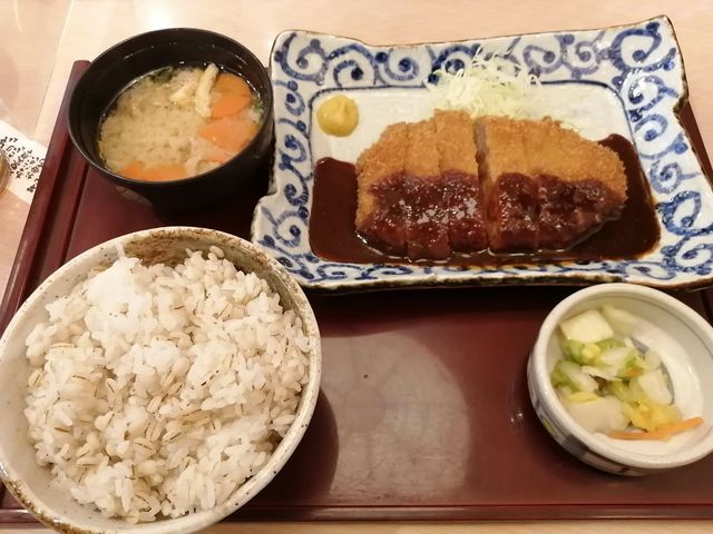味噌カツ定食_かつ源舞鶴店