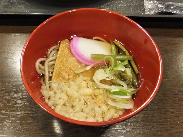 越前そばも楽しめた。_大江戸温泉物語 ながやま