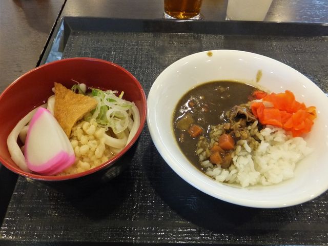 朝カレーと讃岐うどん_大江戸温泉物語 ながやま