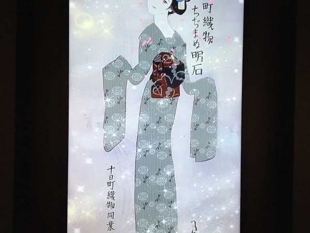 着物の柄と色を選べました。_十日町市博物館