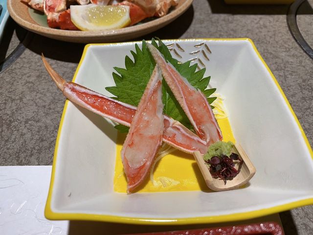 かに刺し_かに道楽 京都伏見店