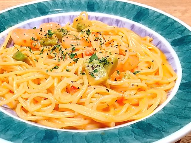 カニのクリームパスタ_生麺工房 鎌倉パスタ ららぽーと柏の葉店