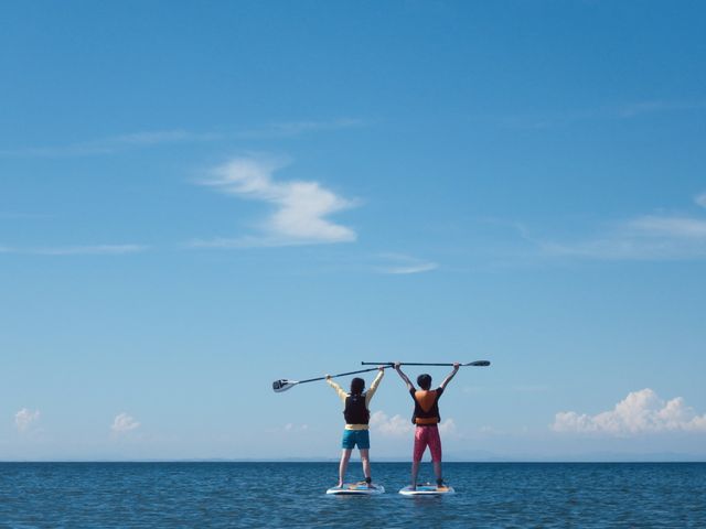 夏の思い出♪_けいのSUP