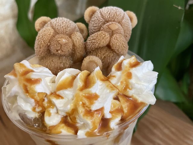 ふたごクマさんのキャラメルカフェオレです。_ゆくれ実