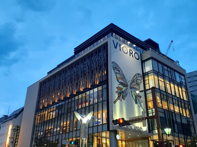 今日の夕方の西通り_天神西通り