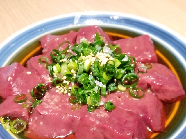 レバー_人宿焼肉 あわヨクバ