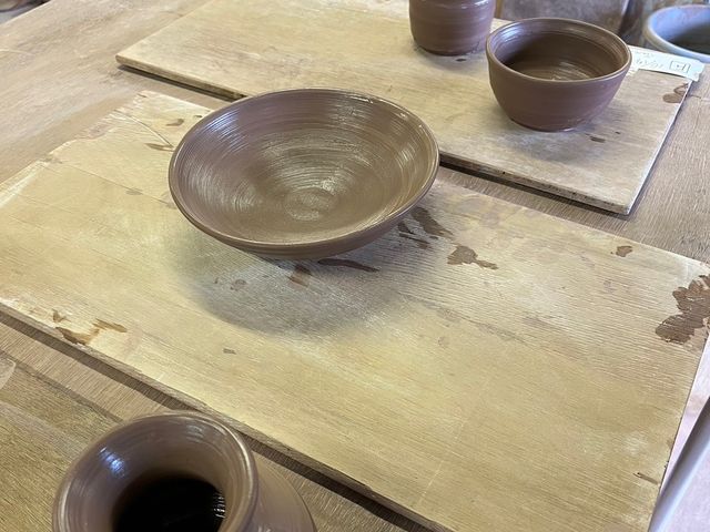みんなそれぞれ好きな物作りました。。_月夜野焼 祐太郎窯