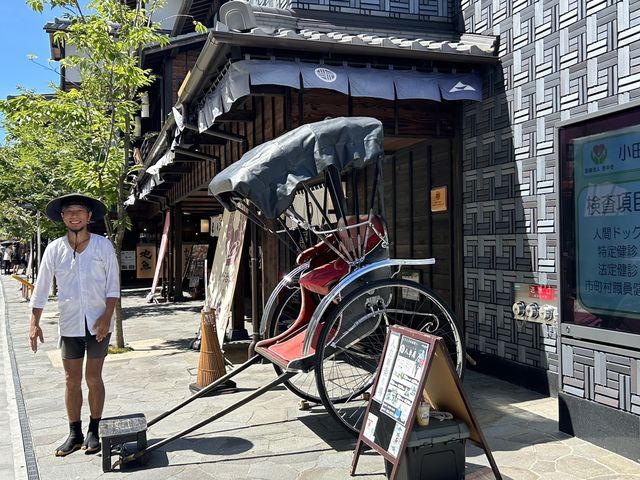 人力車です_ミナカ小田原