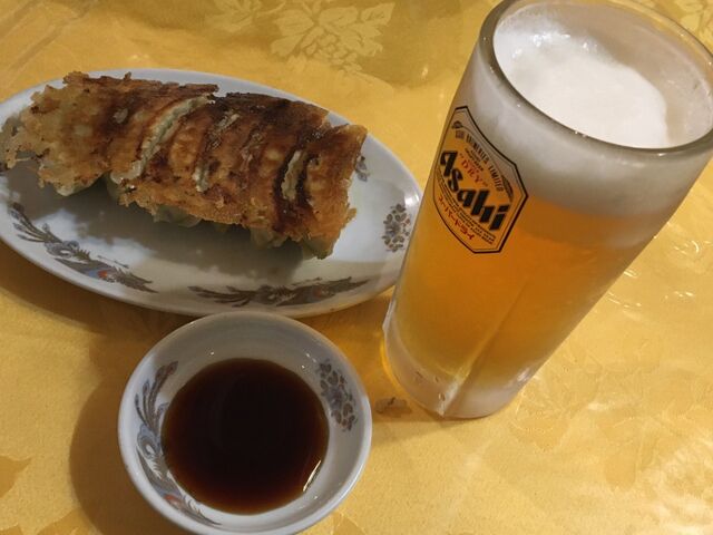 ギョーザとビール_味宝楼 瓦町店