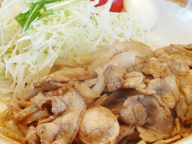 生姜焼き定食_山田うどん 新栄町店