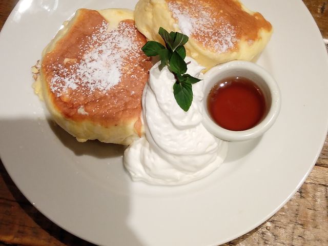 プレーンパンケーキ・980円_イタリアン Bolo ボーロ 静岡駅店