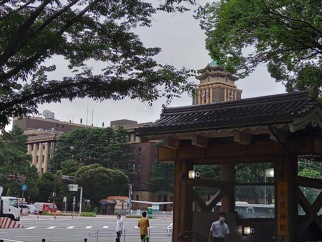 7番出入口と名古屋市役所駅_名古屋市営地下鉄名城線名古屋城駅