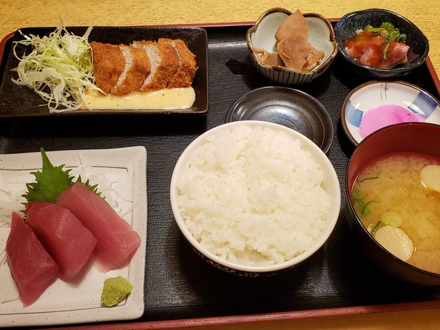 まぐろづくし定食_まぐろ三昧 那智
