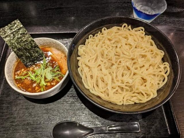 名物のカリーつけ麺_麺屋永吉・花鳥風月
