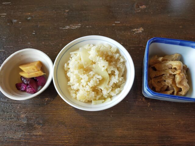 筍ご飯_わへいそば