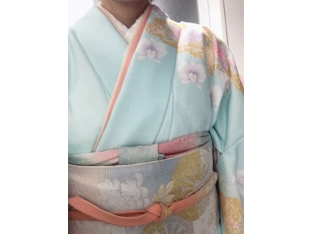 帯の締め方もとても気に入りました!_着物レンタルVASARA銀座3丁目店