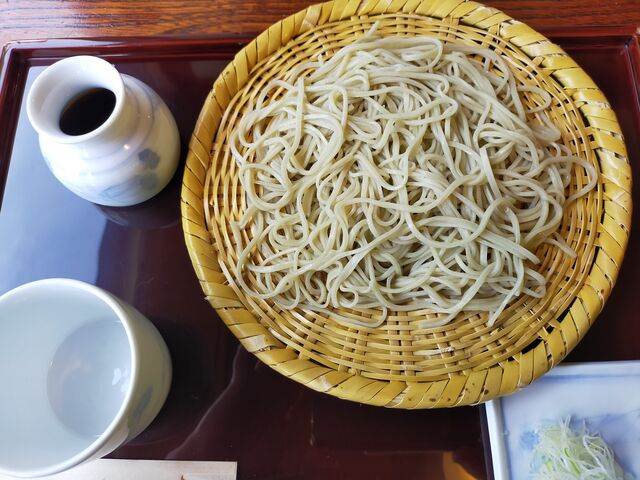 綺麗なざる蕎麦_安曇野 翁