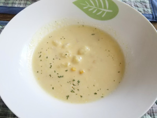 セットのポテトスープ_ポテトインパパ