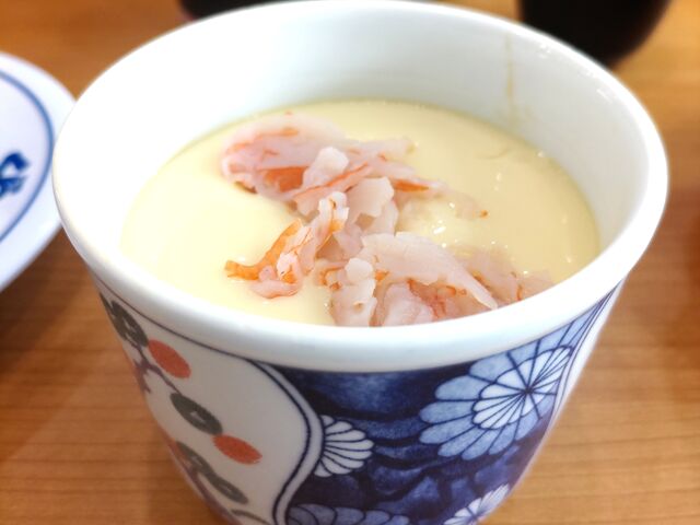 サイドメニューの茶碗蒸し_無添くら寿司 草加店