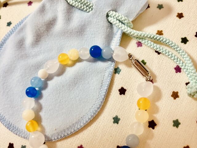 最後にはアクセサリー袋まで用意して頂けました。付け外しも簡単でお気に入りの作品が出来ました。_日本サンゴセンター 宝石珊瑚資料館「35の杜」