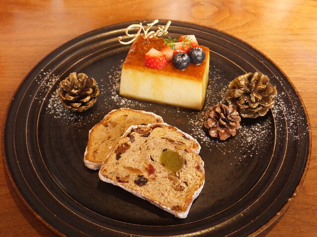 クリスマスプレート_cafe・recette・鎌倉
