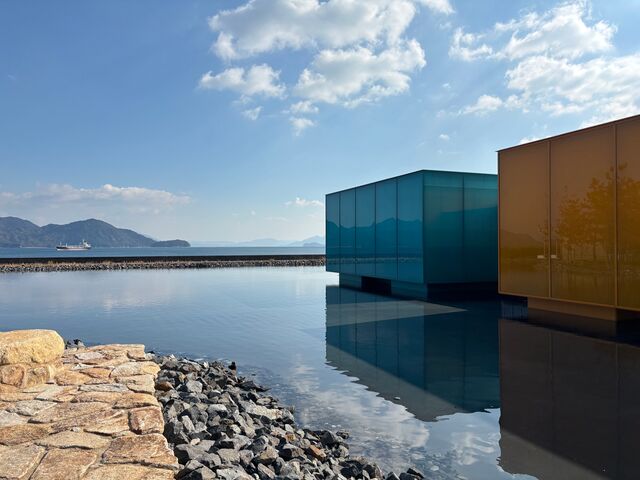 デザインの素敵な建築物が多かったです。_下瀬美術館