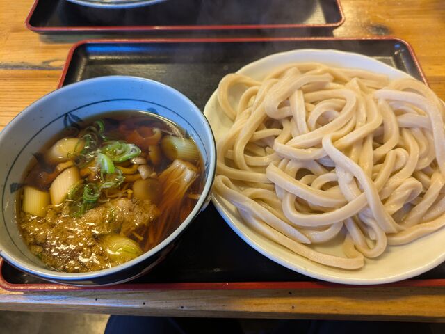 きのこ汁つけうどん_大将うどん
