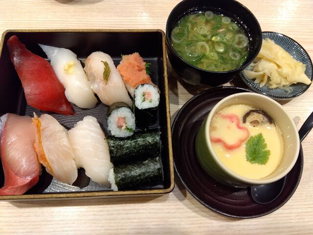 これをいただきました。_にぎりの徳兵衛 イオンモール茨木店