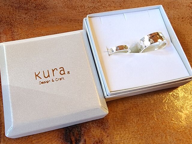 完成した指輪♪_彫金教室Kura