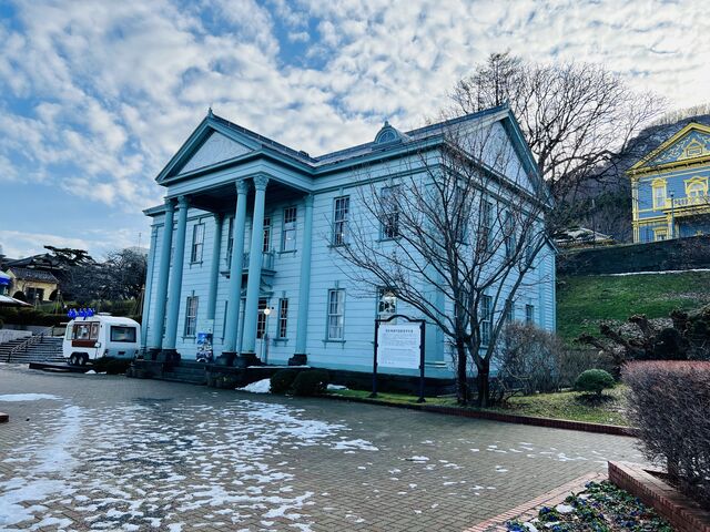 旧北海道庁函館支庁庁舎(元町公園内)_旧北海道庁函館支庁庁舎(元町公園パンフレットブース)