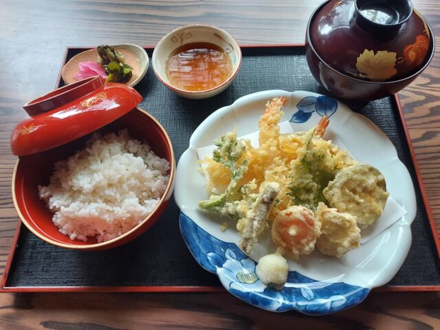 ランチ限定 天ぷら定食_錦茶屋