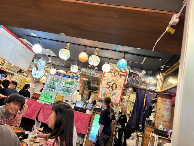 賑やか!_韓兵衛 横浜桜木町 野毛一番街店