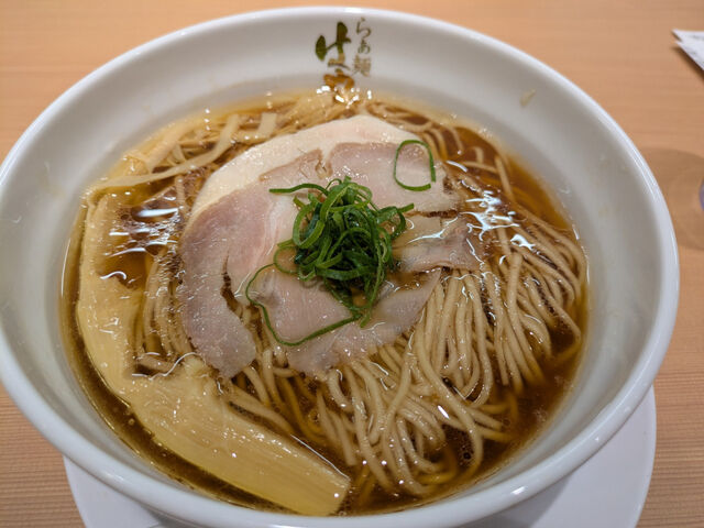 はやし田の醤油らぁ麺_らぁ麺 はやし田 南船橋店