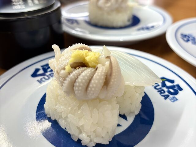 イカ盛り_くら寿司 太宰府店