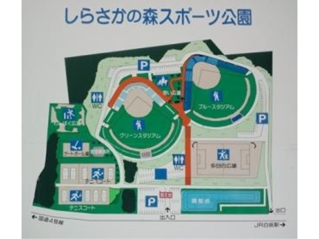 しらさかの森スポーツ公園の写真1