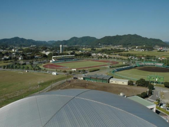 鴨川市総合運動施設 全景_鴨川市総合運動施設