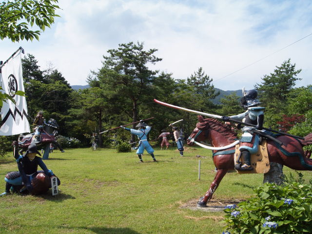 ウォーランド内2
240体もの武将たち_関ケ原ウォーランド