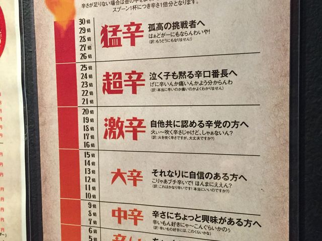つけ麺本舗 辛部 十日市店