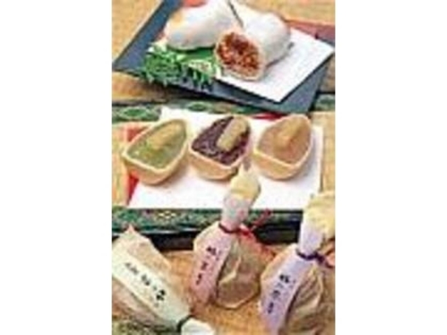タケノコの他にマツタケの形の和菓子も_喜久春