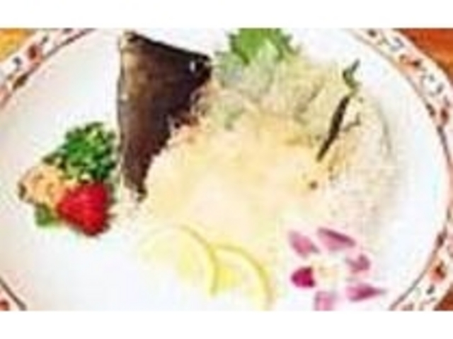 身は肝とポン酢でさっぱりとした味付け_食事処 岩手