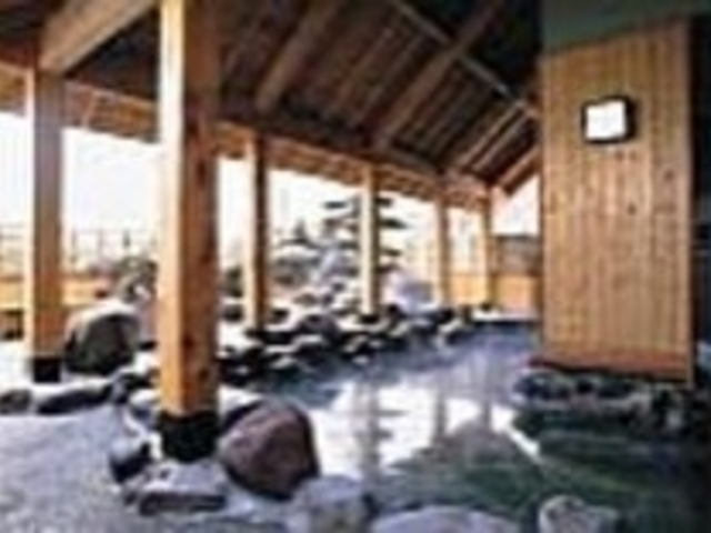 別棟「鹿山の湯」の露天風呂 サウナや温泉プールも有_蓼科東急ホテル