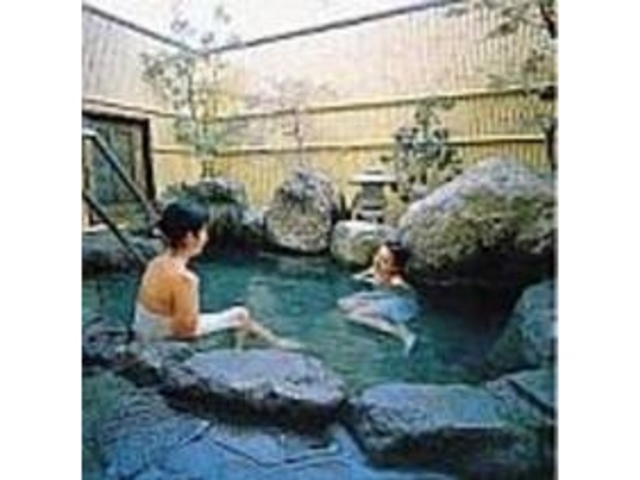 良質の温泉は露天風呂他、蒸し湯も楽しめる_みゆき屋