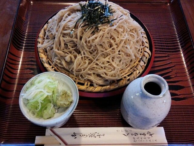 ざるそば_手打ちそば くるまや本店