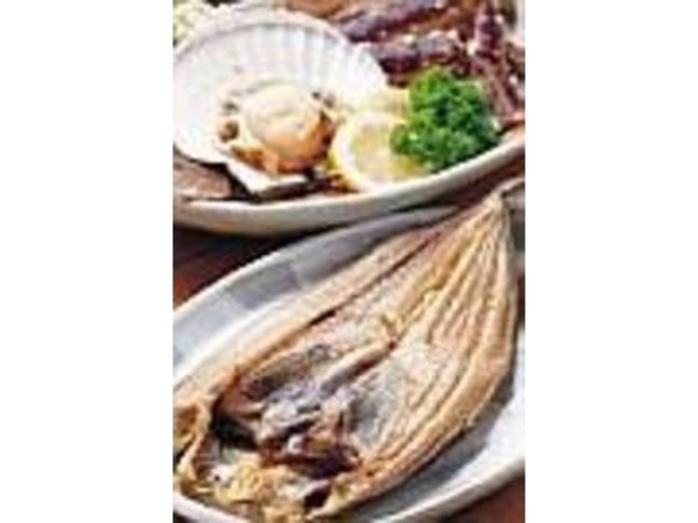 ほっけや帆立など新鮮な魚介類が味わえる!_北海DINING 小樽運河倉庫