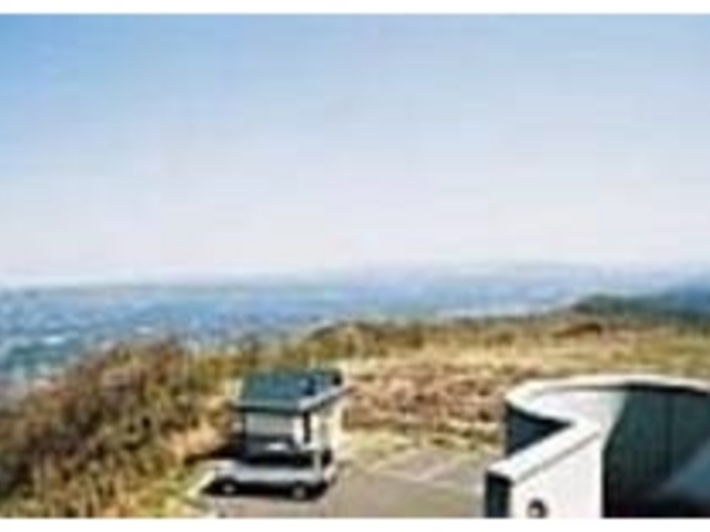 どちらを向いても、地平線が遥かかなたに_折爪岳山頂展望台