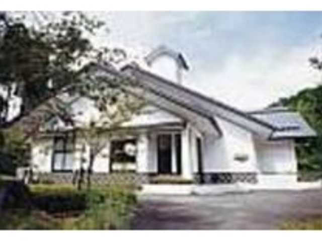 展示館は天山の大自然に抱かれた市川にある_浮立の里展示館