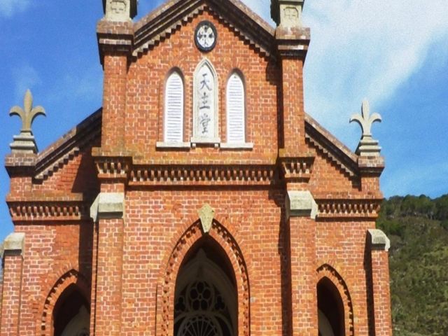 荒廃していた教会は見事によみがえった_野首天主堂